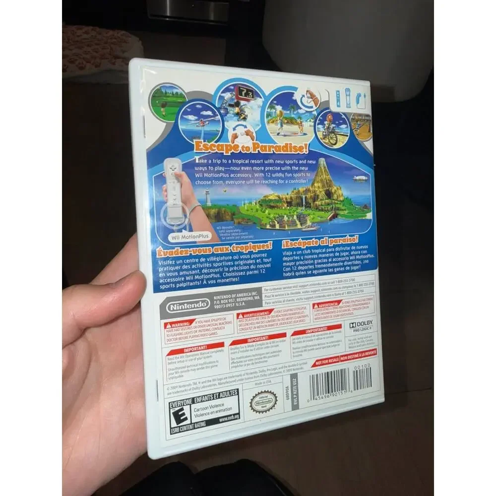 Wii Sports Resort - Nintendo Wii CIB GREAT CONDITION